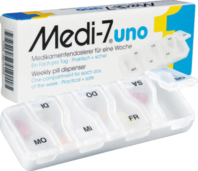 MEDI-7-uno-Medikamentendosierer-fuer-7-Tage-weiss