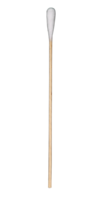 WATTESTÄBCHEN Holz 15 cm mittlerer Kopf