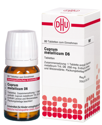 CUPRUM METALLICUM D 6 Tabletten