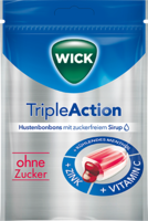 WICK TripleAction Menthol & Cassis o.Zucker Bon.