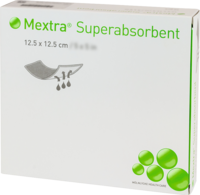 MEXTRA Superabsorbent Verband 12,5x12,5 cm