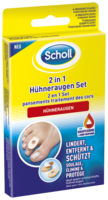 SCHOLL-2in1-Huehneraugen-Set